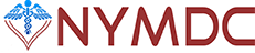 The image is a logo with text that reads NYMCDC in uppercase letters, followed by the acronym MDCD, which stands for Medical District Community Development Corporation.